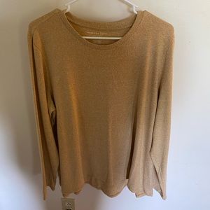 NWOT Mustard color AE soft & sexy long sleeve